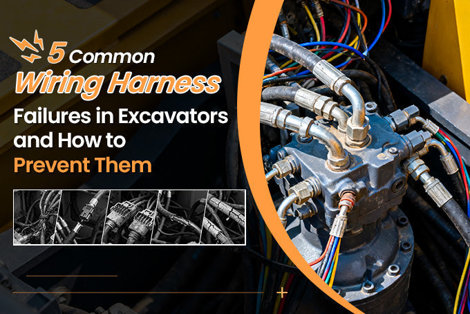 5 Common Wiring Harness Failures in Excavators and How to Prevent Them - Sinocmp