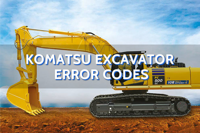 Komatsu Error Code List----SINOCMP.COM