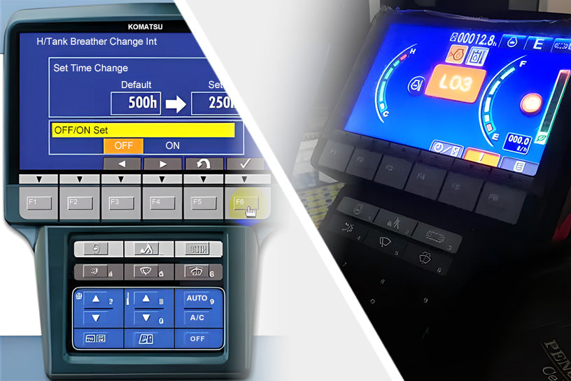 Komatsu PC200-8 Error Code List