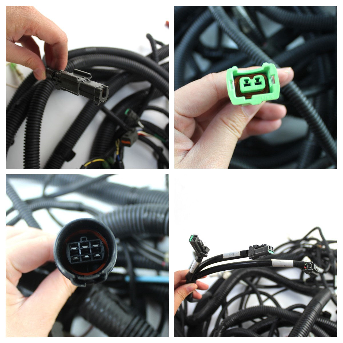 0001302 Internal Wiring Harness for Hitachi Excavator EX400-3 - Sinocmp
