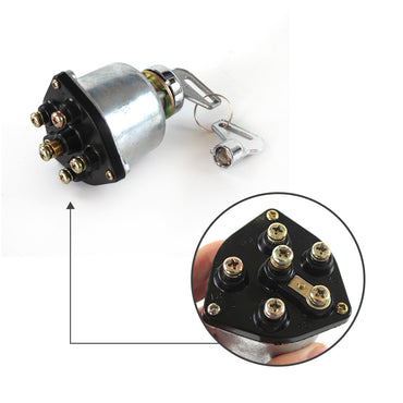 007SS-54-3 Interrupteur d'allumage avec 2 clés pour Kato HD250 HD800 HD700