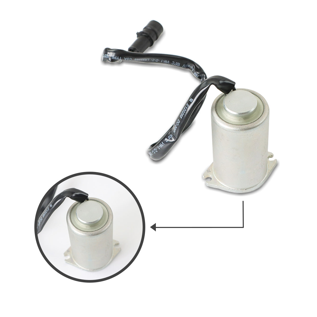 0086-1879 096-4510 Hydraulic Service Pump Solenoid Valve for Caterpillar E110B E120B - Sinocmp