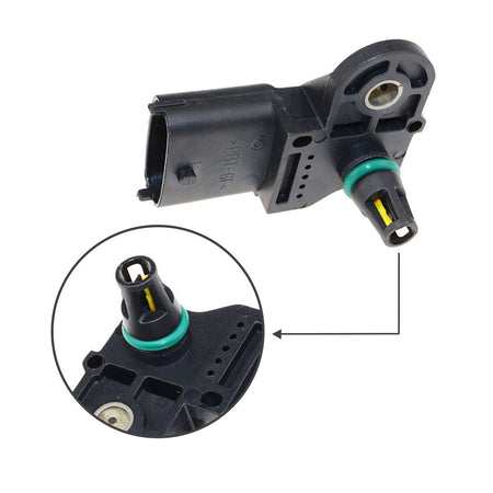 0281002576 3968437 Manifold Air Pressure Sensor for Bosch Cummins Volvo Excavator - Sinocmp