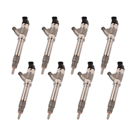 0445120027 0986435504 Fuel Injectors 97780144 97303657 for 2004-2005 Chevy/GMC Duramax 2500 3500 6.6L - Sinocmp