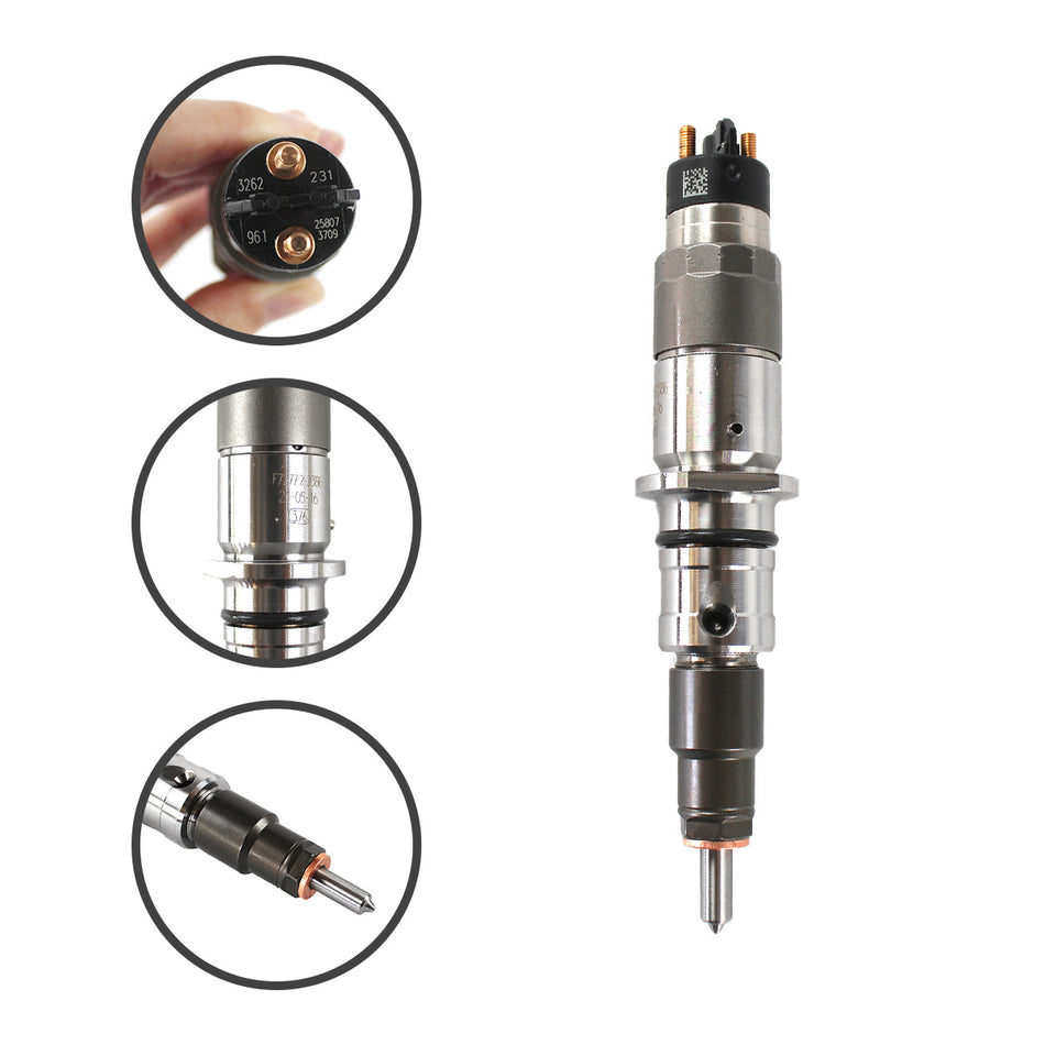 0445120059 0445120231 Fuel Injector for Komatsu PC200-8 4D107 - Sinocmp