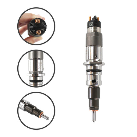 0445120376 Common Rail Fuel Injector for Komatsu Engine - Sinocmp