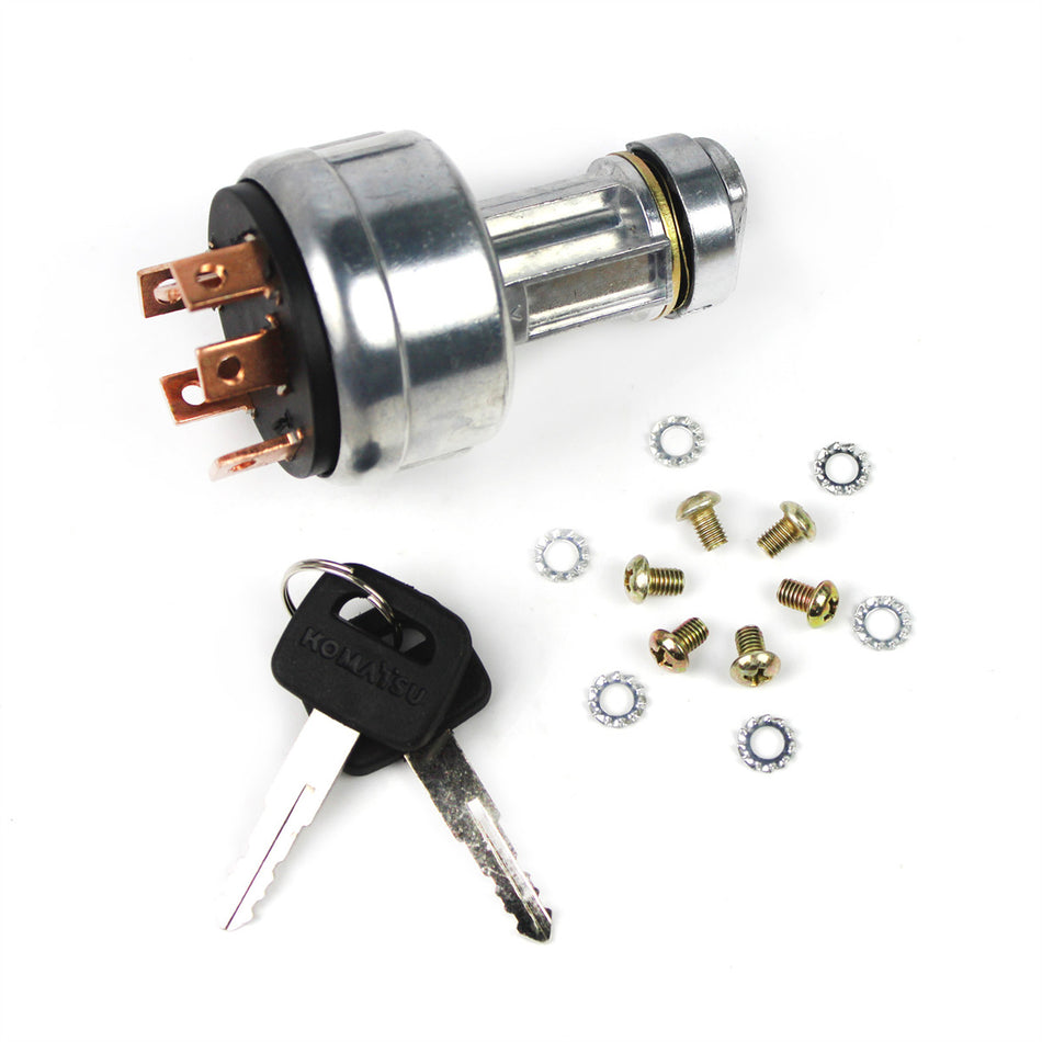 08086-20000 Ignition Switch for Komatsu PC200-7 PC-7 Excavator Parts - Sinocmp