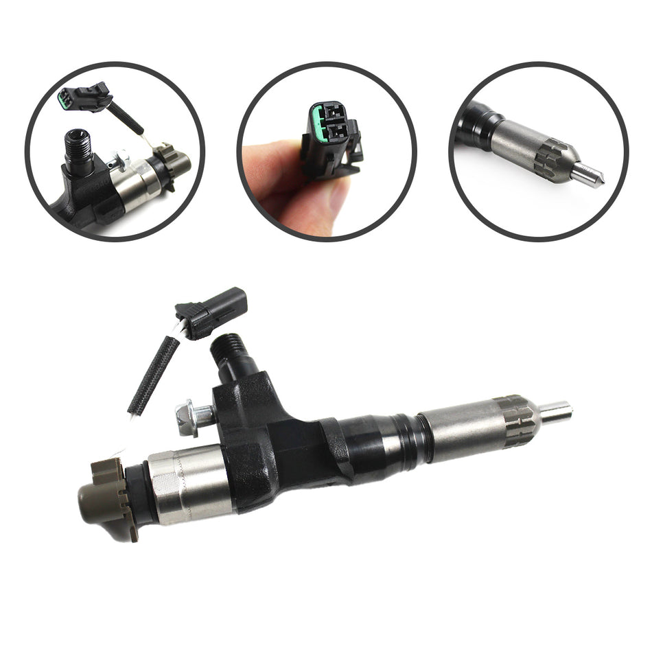 095000-6352 095000-6353 Fuel Injector for Kobelco SK200-8 J05E-TA - Sinocmp