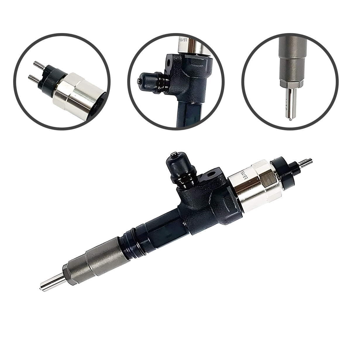 095000-9690 1J500-53051 Fuel Injector for Kubota V3800 V3800T Engine - Sinocmp