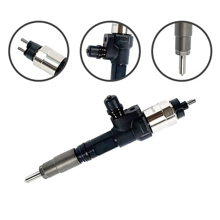 095000-9690 1J500-53051 Fuel Injector for Kubota V3800 V3800T Engine - Sinocmp