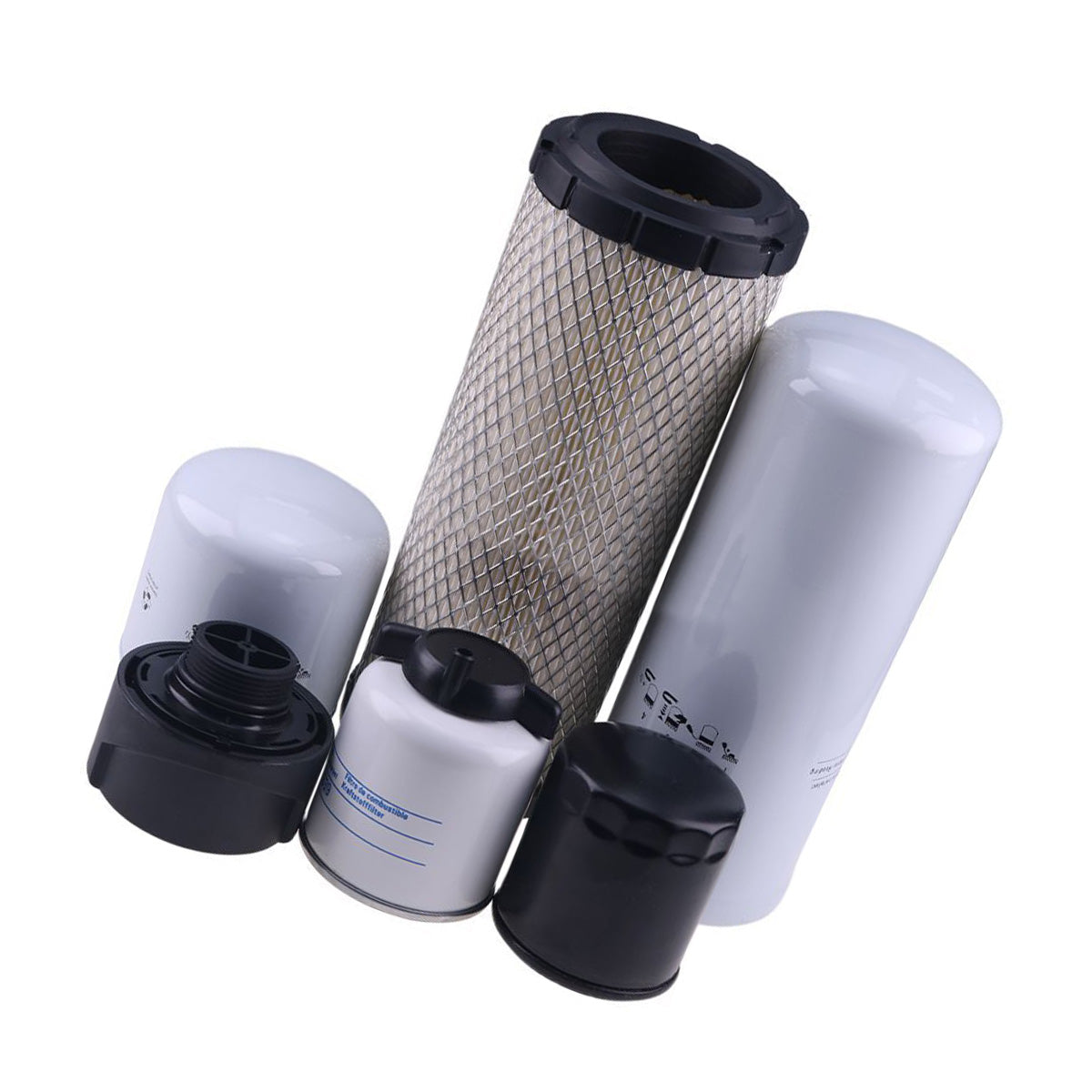 1000/2000 Hour Filter Kit 7324347 for Bobcat Excavator E32 E32i E35 E35i - Sinocmp