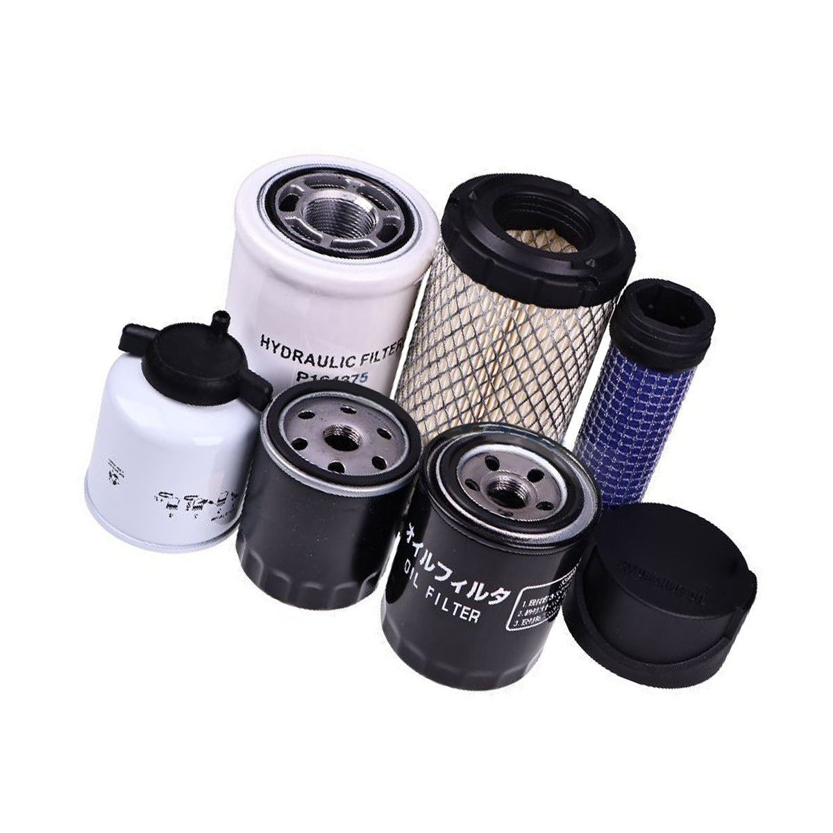 1000/2000 Hour Maintenance Filter Kit 7324344 for Bobcat Excavator E26 - Sinocmp