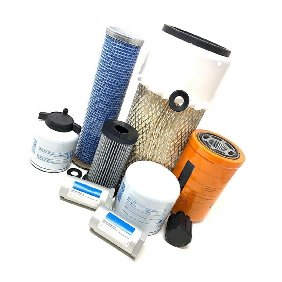 1000/2000 Hour Maintenance Filter Kit 7330961 for Bobcat Loader 773 S150 S175 - Sinocmp