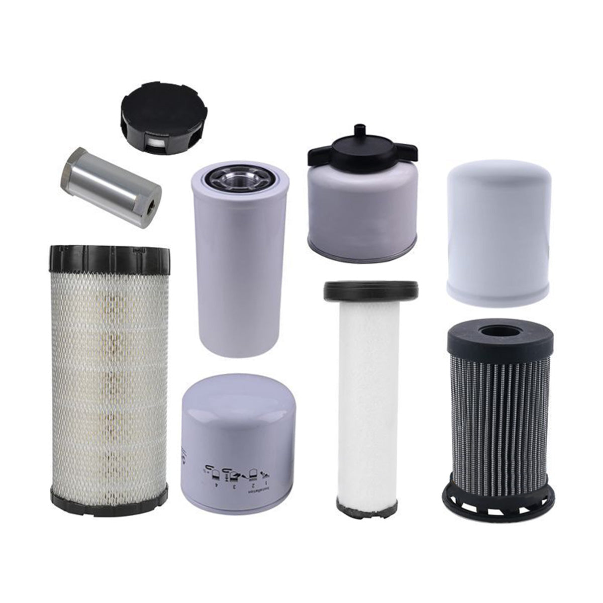 1000/2000 Hour Maintenance Filter Kit 7343866 for Bobcat VersaHandler V519 - Sinocmp