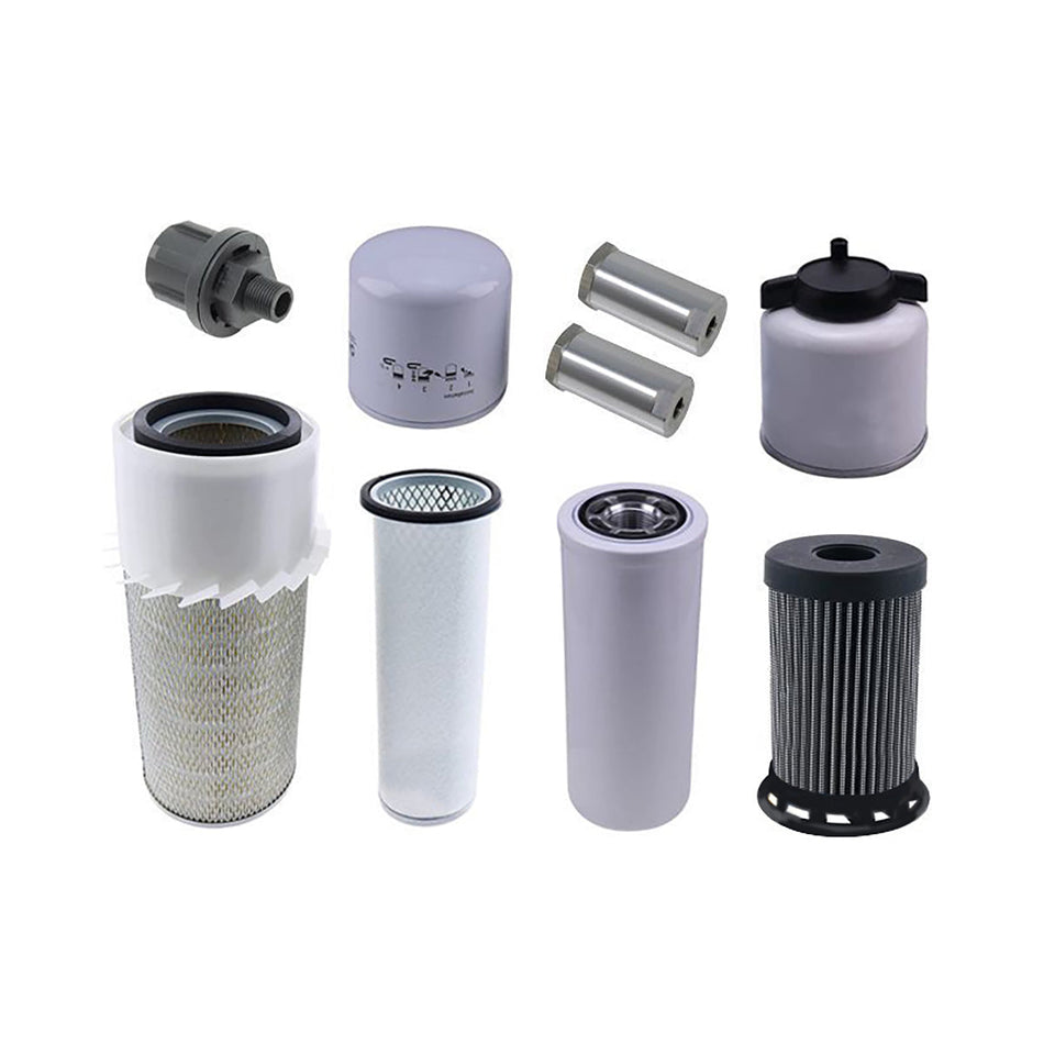 1000/2000 Hour Maintenance Filter Kit 7343885 for Bobcat Loader T300 - Sinocmp
