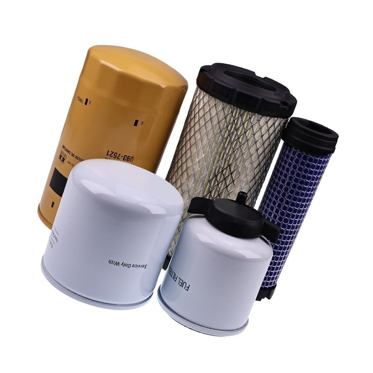 1000/2000 Hour Maintenance Filter Kit 7403952 for Bobcat Excavator 325 328 - Sinocmp