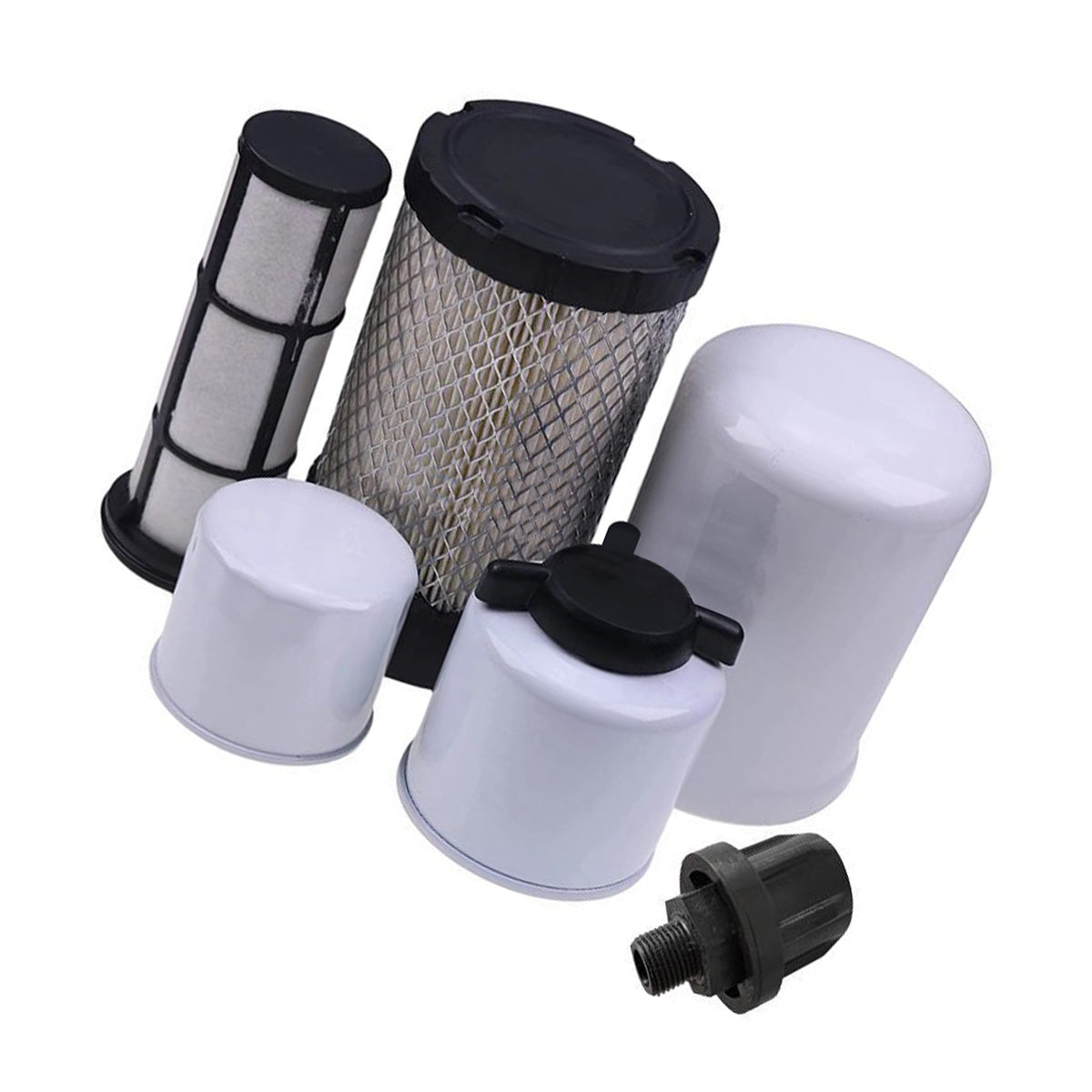 1000/2000 Hour Maintenance Filter Kit 7403973 for Bobcat Mini Track Loader MT52 MT55 MT85 - Sinocmp