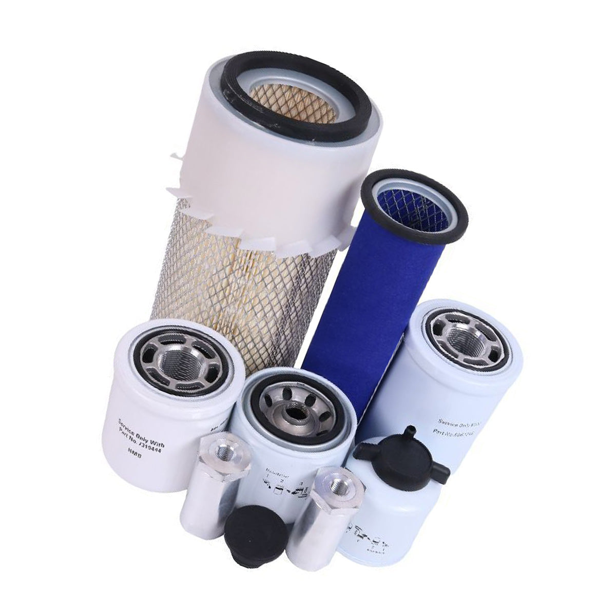 1000/2000 Hour Maintenance Filter Kit 7404065 for Bobcat Loader S150 S160 - Sinocmp