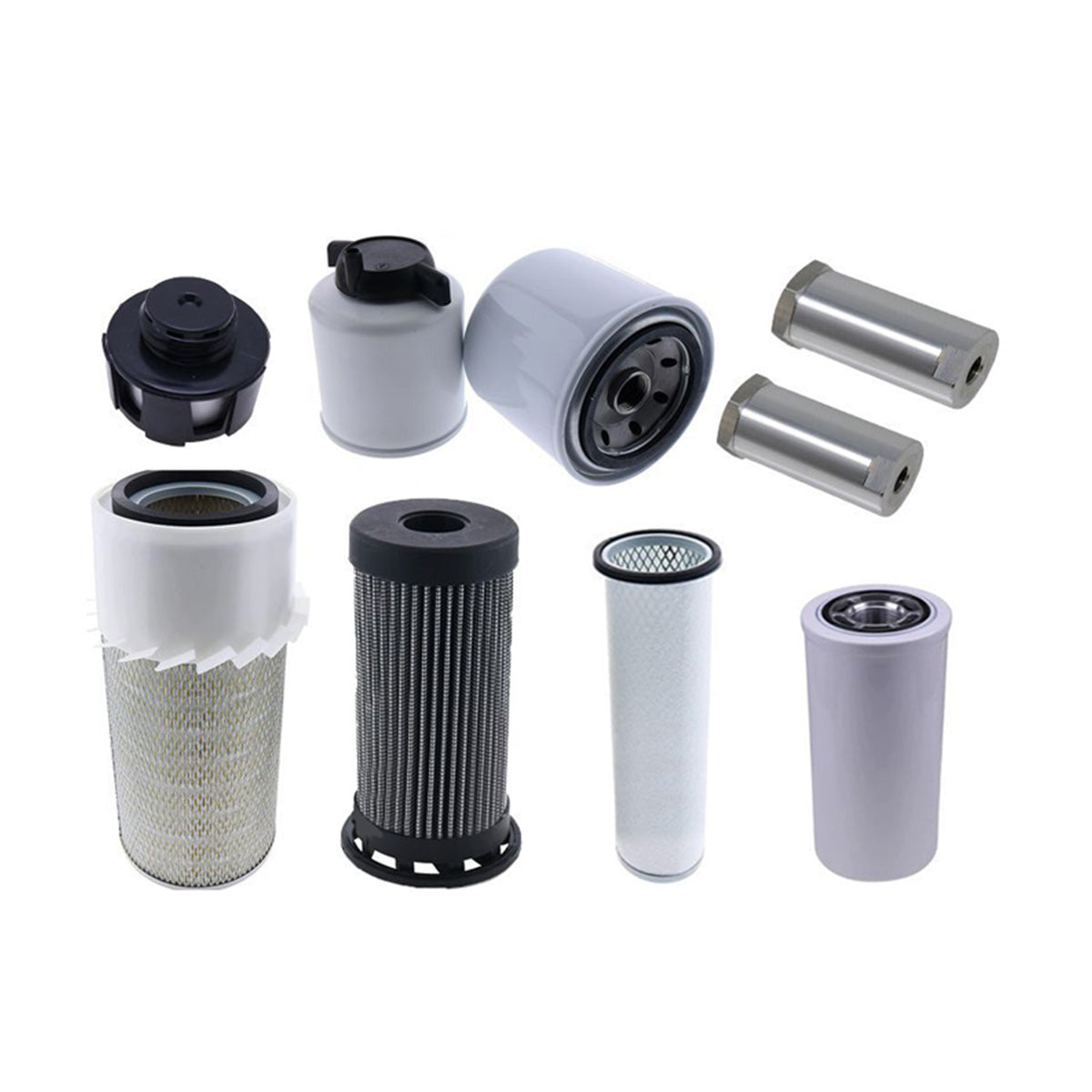 1000/2000 Hour Maintenance Filter Kit 7404213 for Bobcat High Flow Loader - Sinocmp