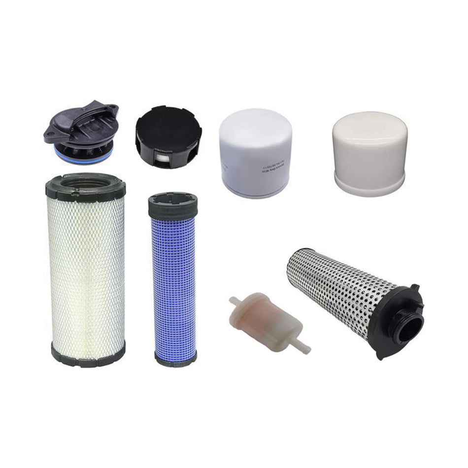1000/2000 Hour Maintenance Filter Kit 7404221 for Bobcat Loader S450 - Sinocmp