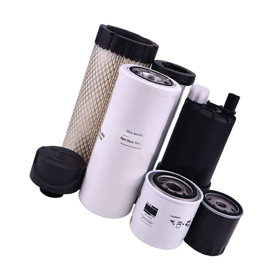 1000/3000 Hour Filter Kit 7324363 for Bobcat Excavator E32 and E35 with T4 Engine - Sinocmp