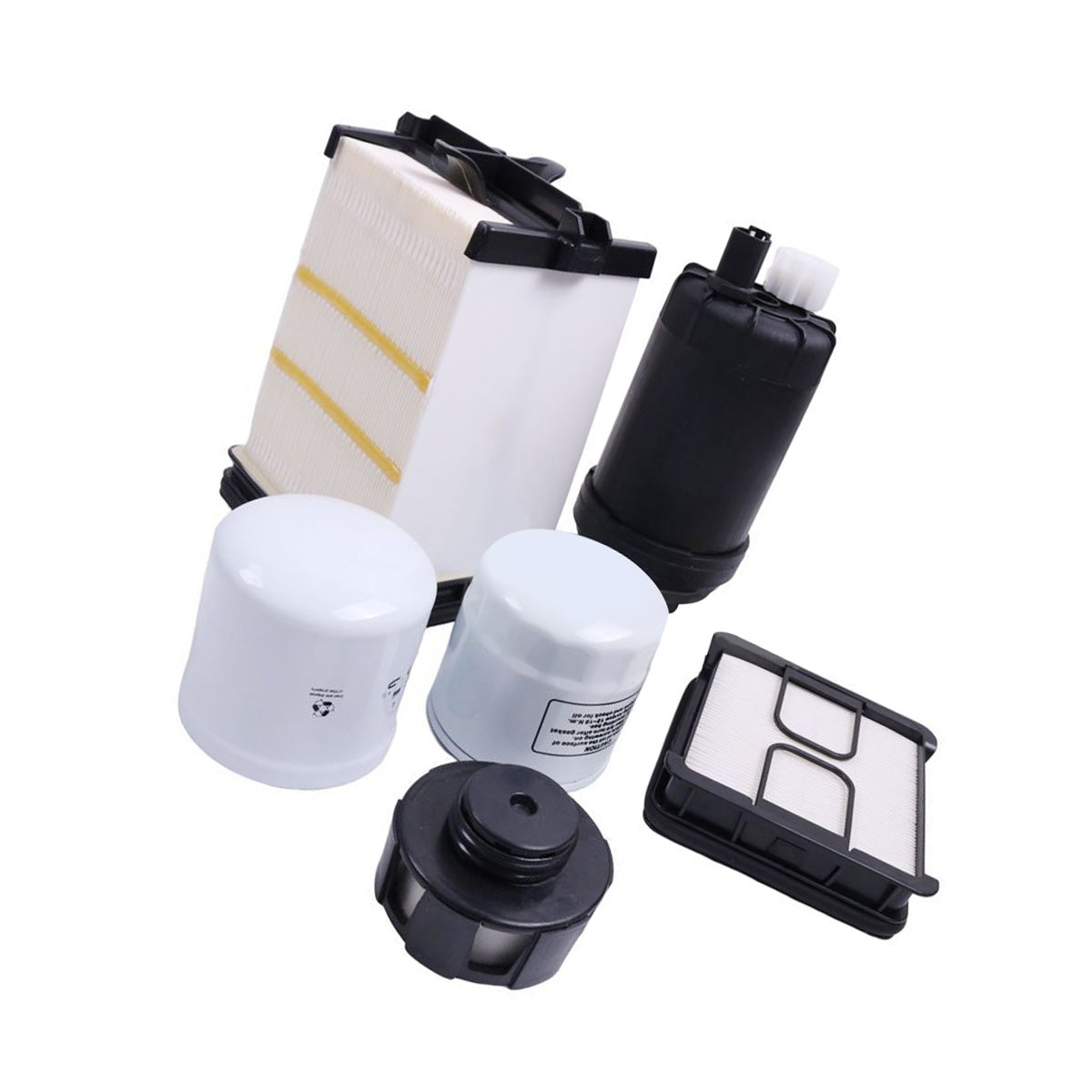 1000/3000 Hour Maintenance Filter Kit 7333719 for Bobcat Loader S630 S650 T630 T650 - Sinocmp