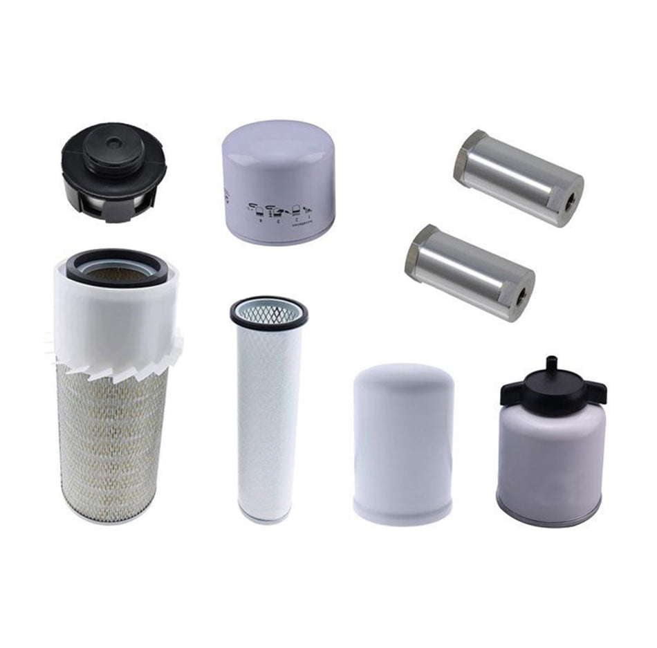 1000/3000 Hour Maintenance Filter Kit 77343808 for Bobcat Loader A300 - Sinocmp
