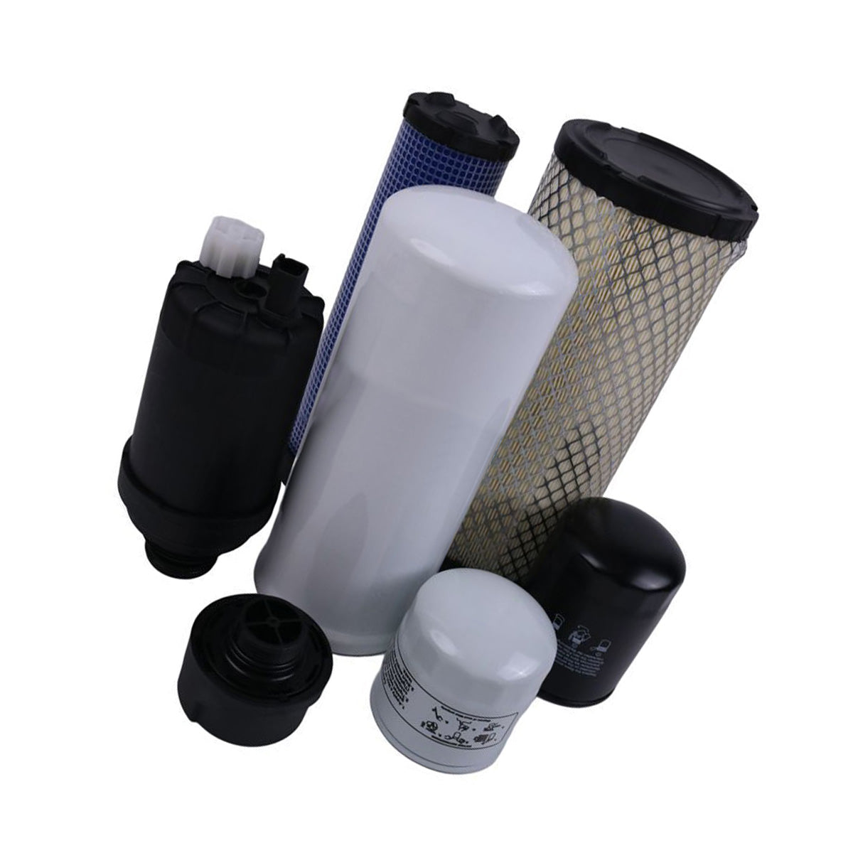 1000 Hour Filter Kit 7416485 for Bobcat Excavator E42 E45 - Sinocmp