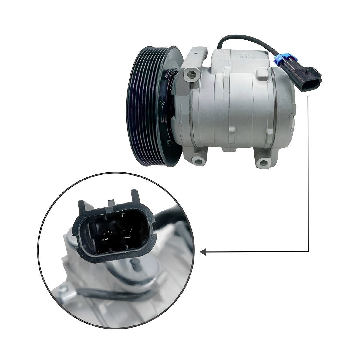 10S15C A/C Compressor 22-65771-001 437100-3700 for Freightliner Cascadia 2011- 2017 - Sinocmp