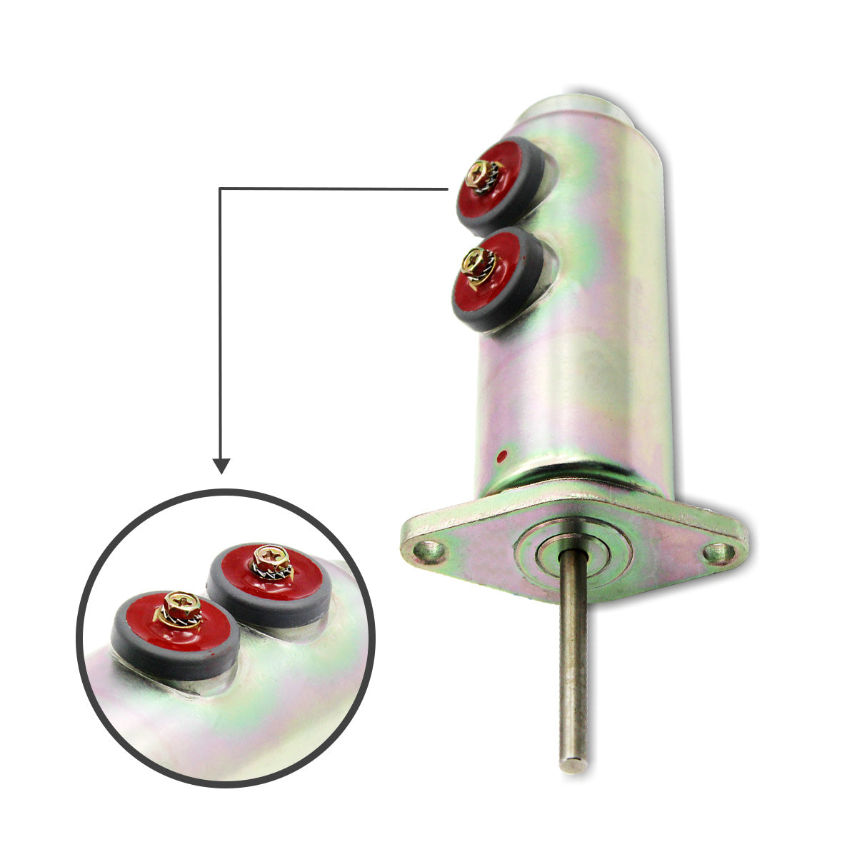 110-6465 6T-4122 24V Solenoid Valve for 826C 815B D250E - Sinocmp