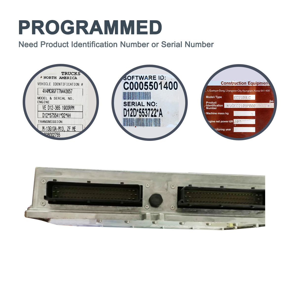 11443500 VOE11443500 ECU Controller for Volvo L110F L120F - Sinocmp