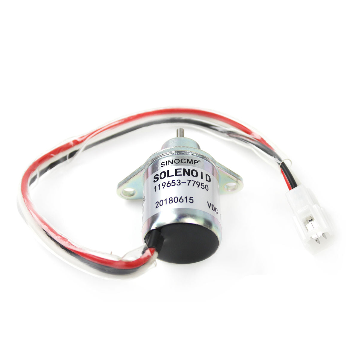 119653-77950 SA-4562-T Fuel Cut Off Solenoid for Yanmar 2TNV70 3TNE88 - Sinocmp