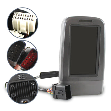 D Moniteur d'excavatrice de la série D pour Caterpillar E312D / E312DL / E315DL / E319D / E320D / E323D