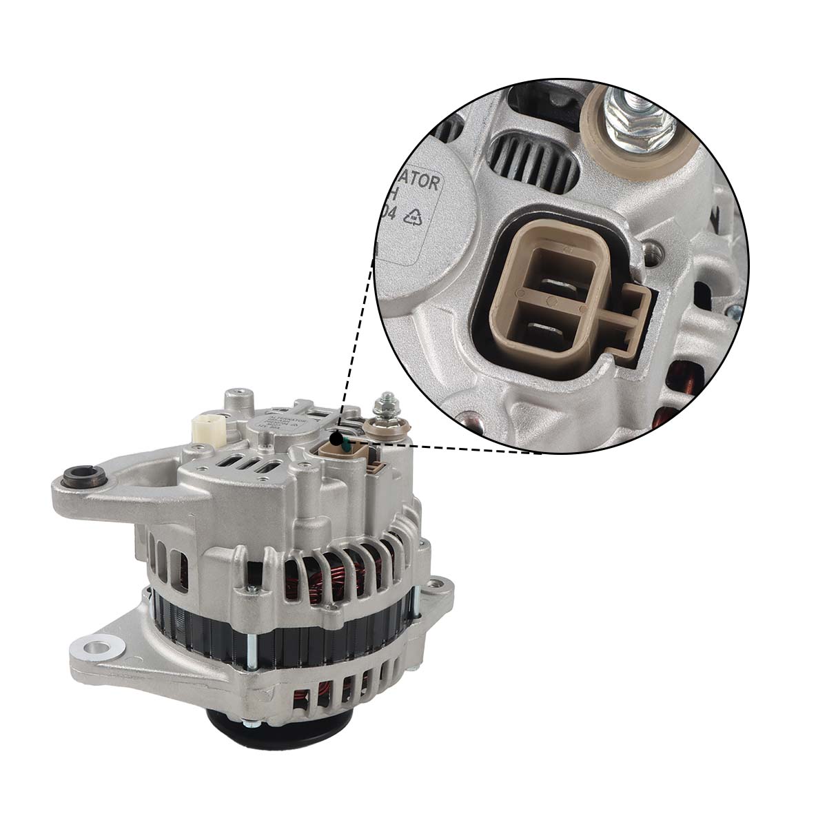 12V 80A Alternator 397-9953 for Caterpillar CAT