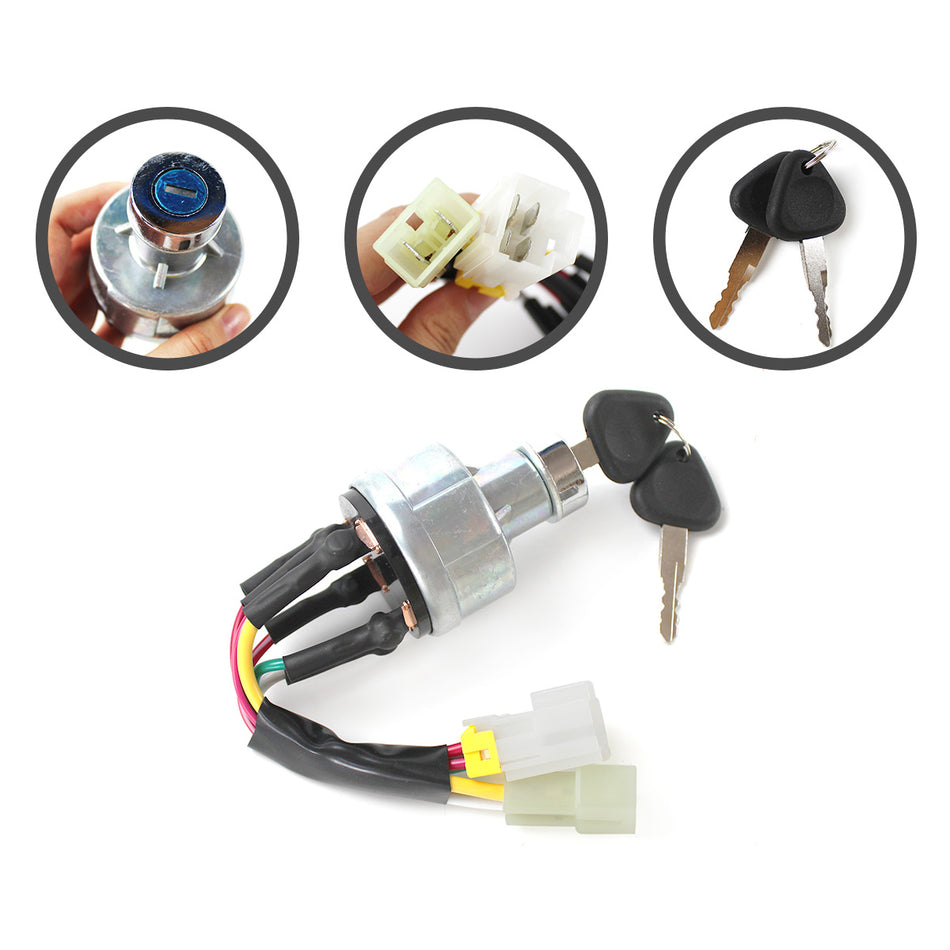 14526158 14529152 Starter Switch for Volvo EC55B EC140B EC160B EC360B - Sinocmp