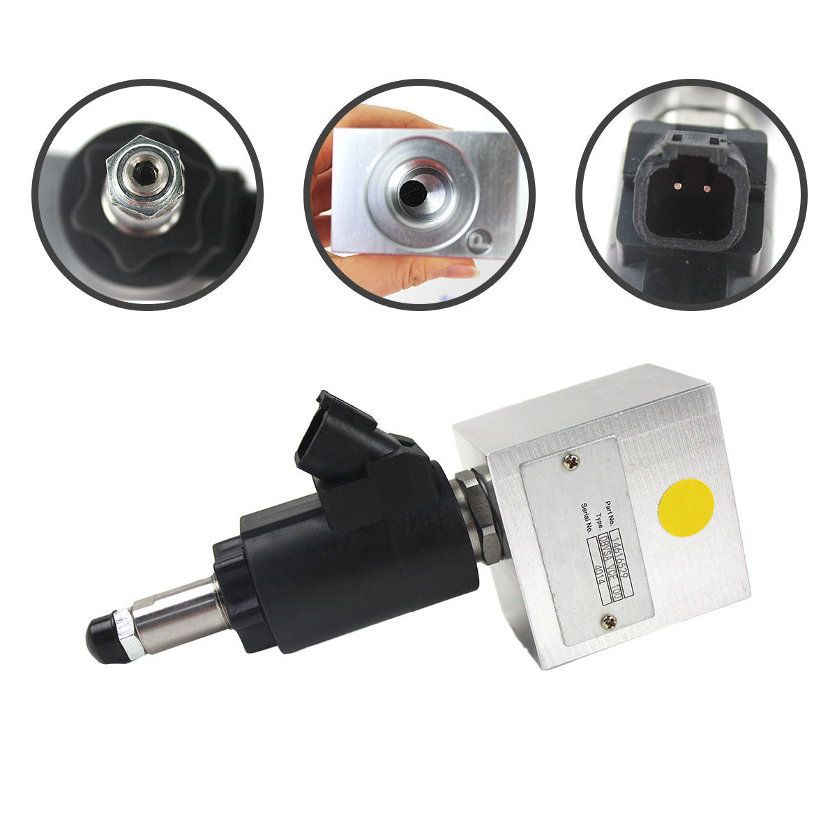 14616529 VOE14616529 Hydraulic Cooling Fan Solenoid Valve for Volvo EC360B EC210C - Sinocmp