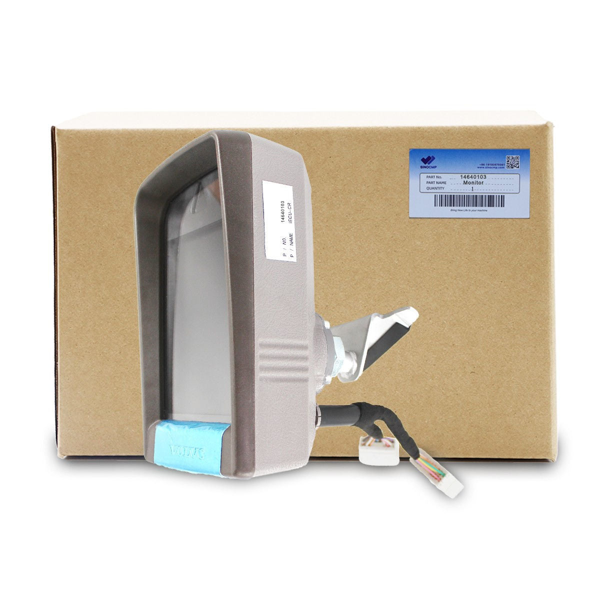14640103 VOE14640103 Monitor Display Panel for Volvo ECR145C ECR145D ECR235C - Sinocmp