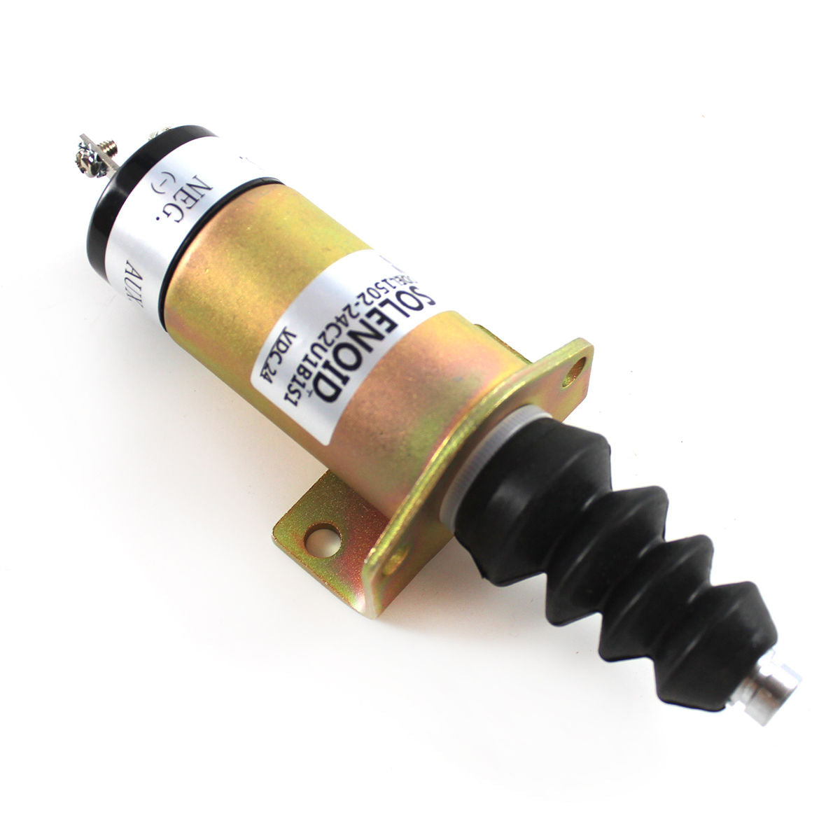 1502-24C2U1B1S1 Fuel Shut Down Solenoid Valve for Woodward Diesel Fuel Engine - Sinocmp