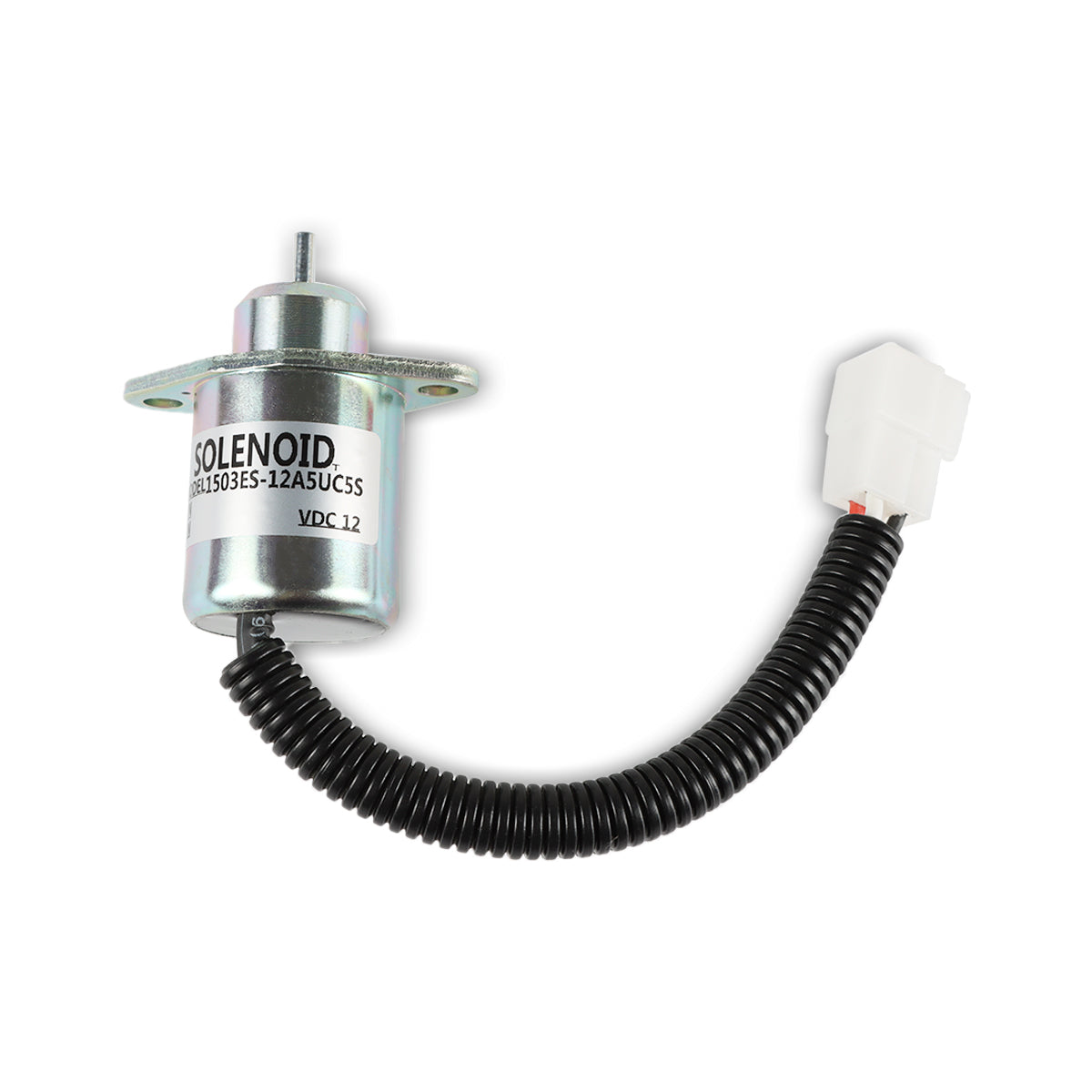 1503ES-12A5UC5S Fuel Shut Off Solenoid Valve for Kubota BX2200 - Sinocmp