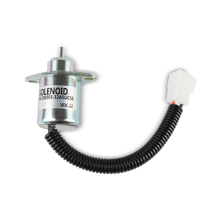 1503ES-12A5UC5S Fuel Shut Off Solenoid Valve for Kubota BX2200 - Sinocmp
