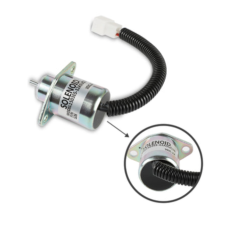 1503ES-12A5UC5S Fuel Shut Off Solenoid Valve for Kubota BX2200 - Sinocmp