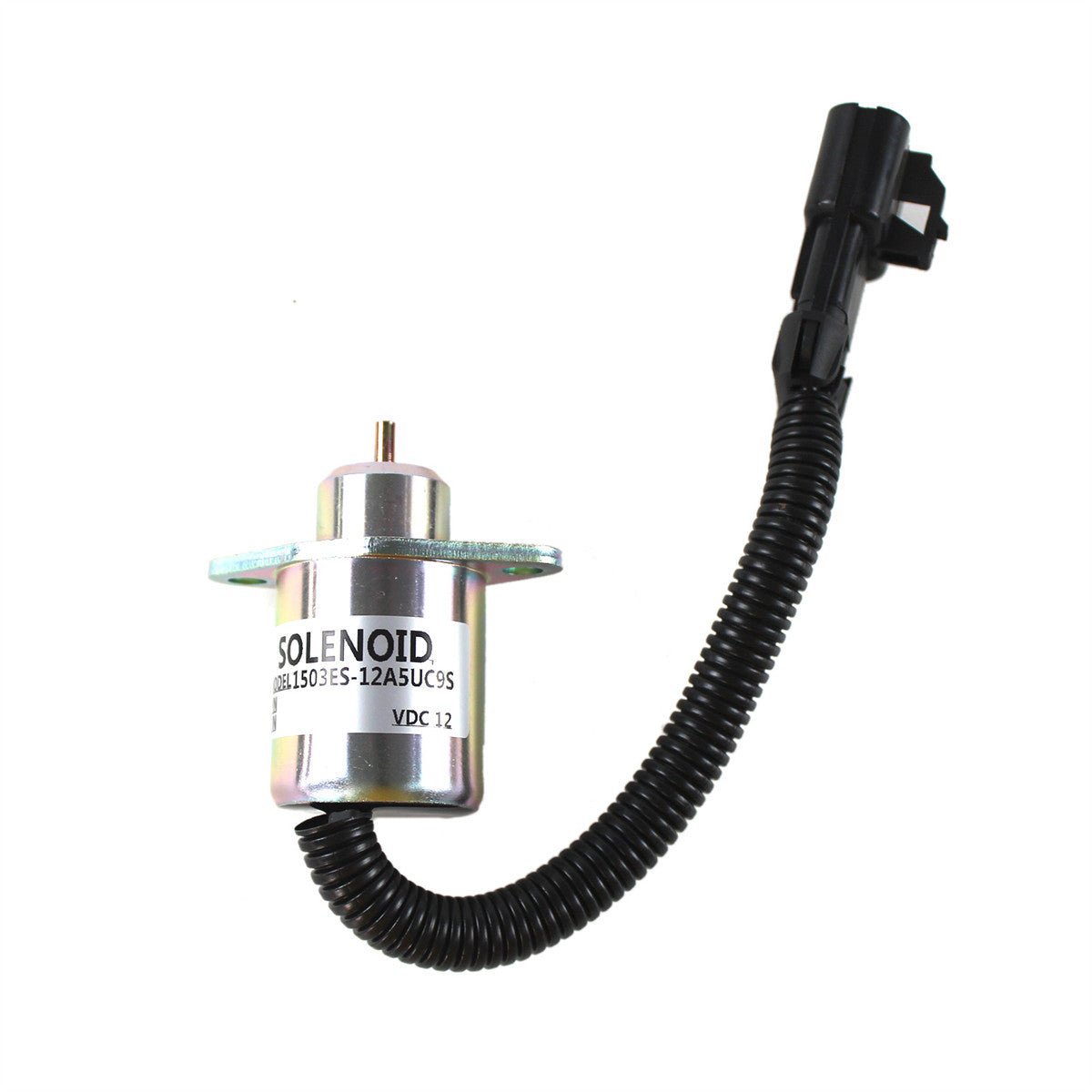 1503ES-12A5UC9S SA-4561-T 12V Fuel Shutdown Solenoid for Kubota CT4.91-V1505 - Sinocmp