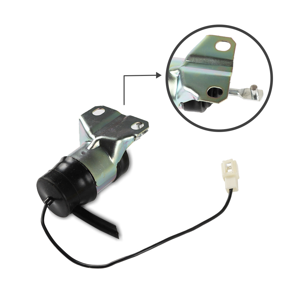 15471-60010 Fuel Shut Off Solenoid Valve for Kubota B1250 - Sinocmp