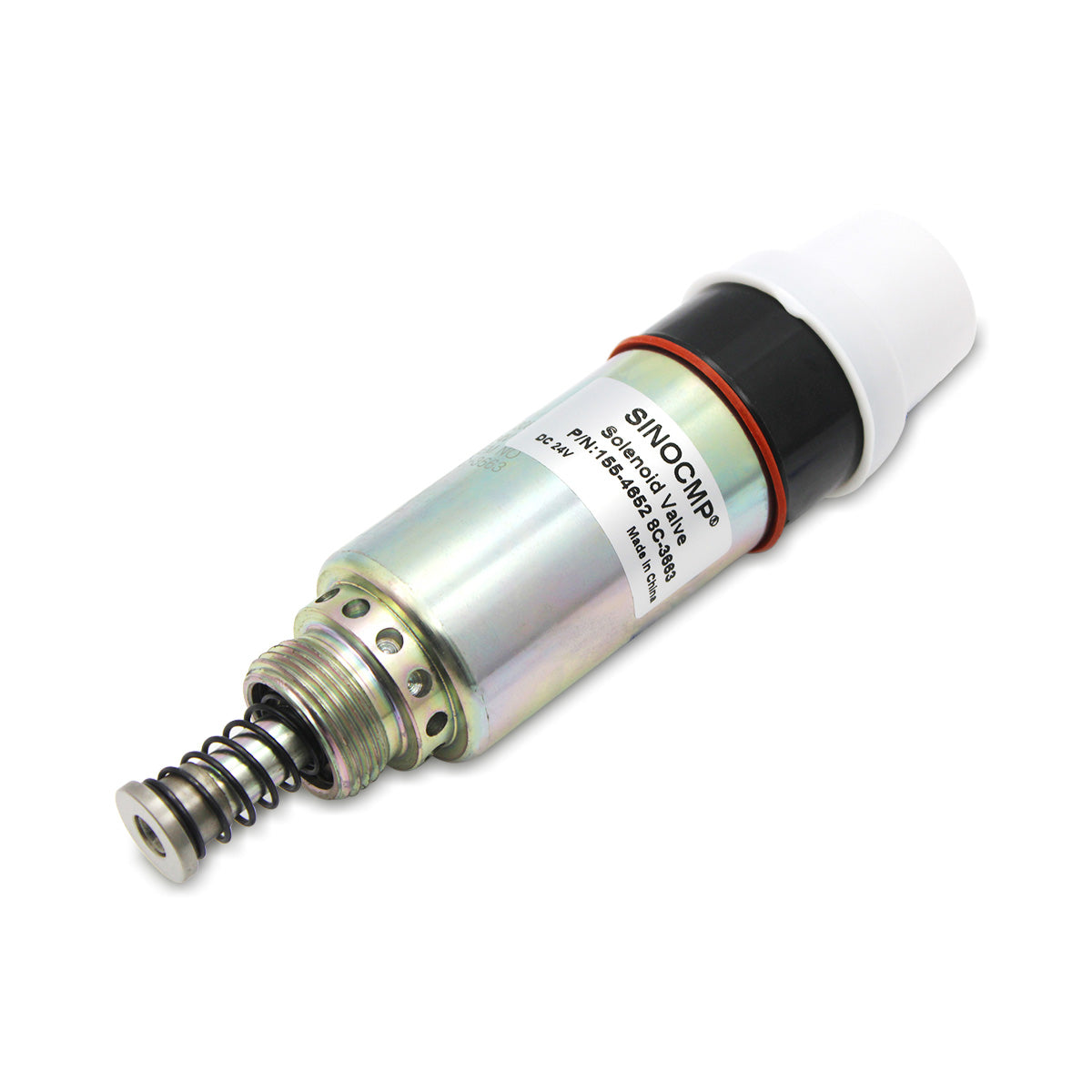 155-4652 8C-3663 Shut Off Solenoid Valve for Caterpillar 320BS 322C - Sinocmp