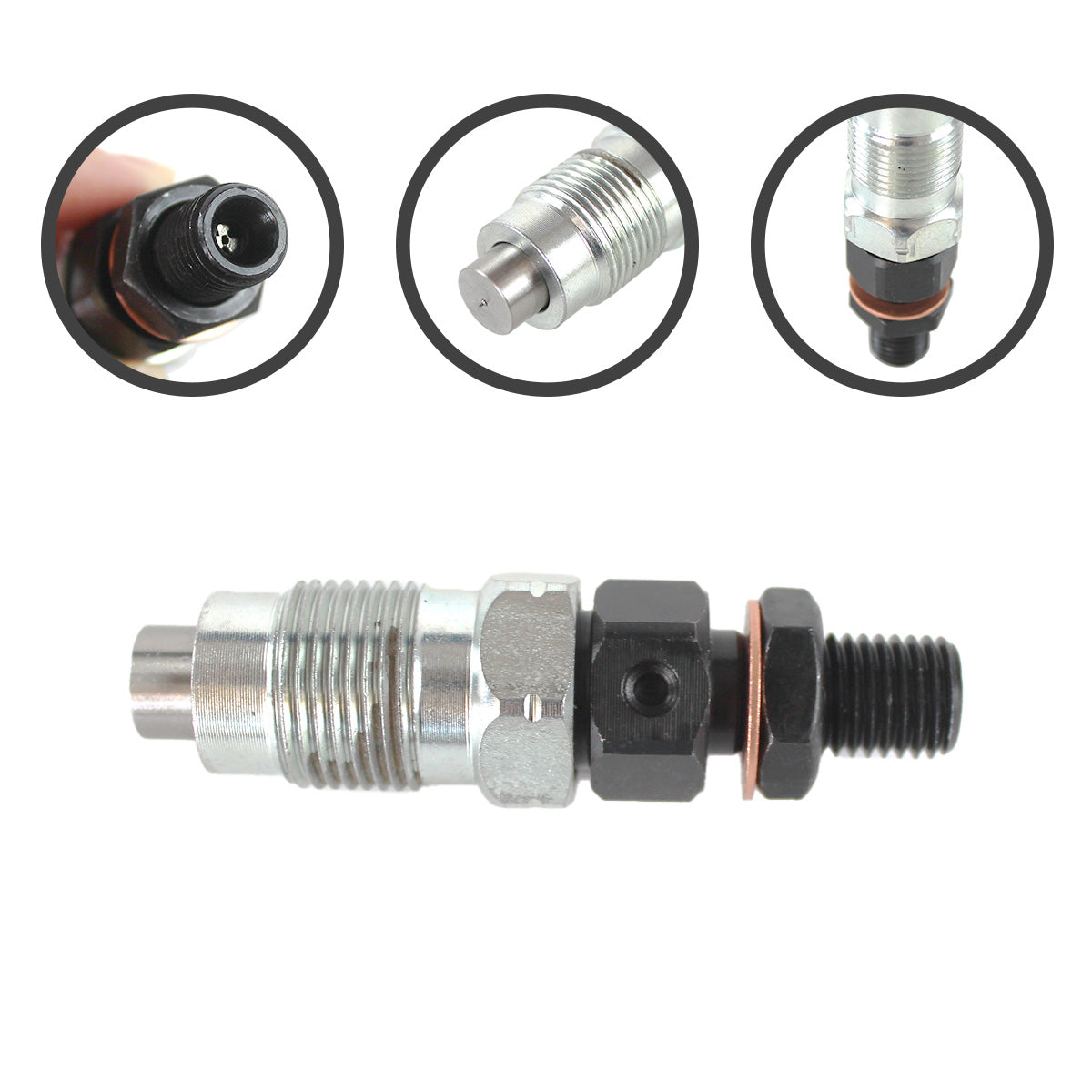 16454-53905 Fuel Injectors Nozzle Assy for Kubota V2203 V2003 - Sinocmp