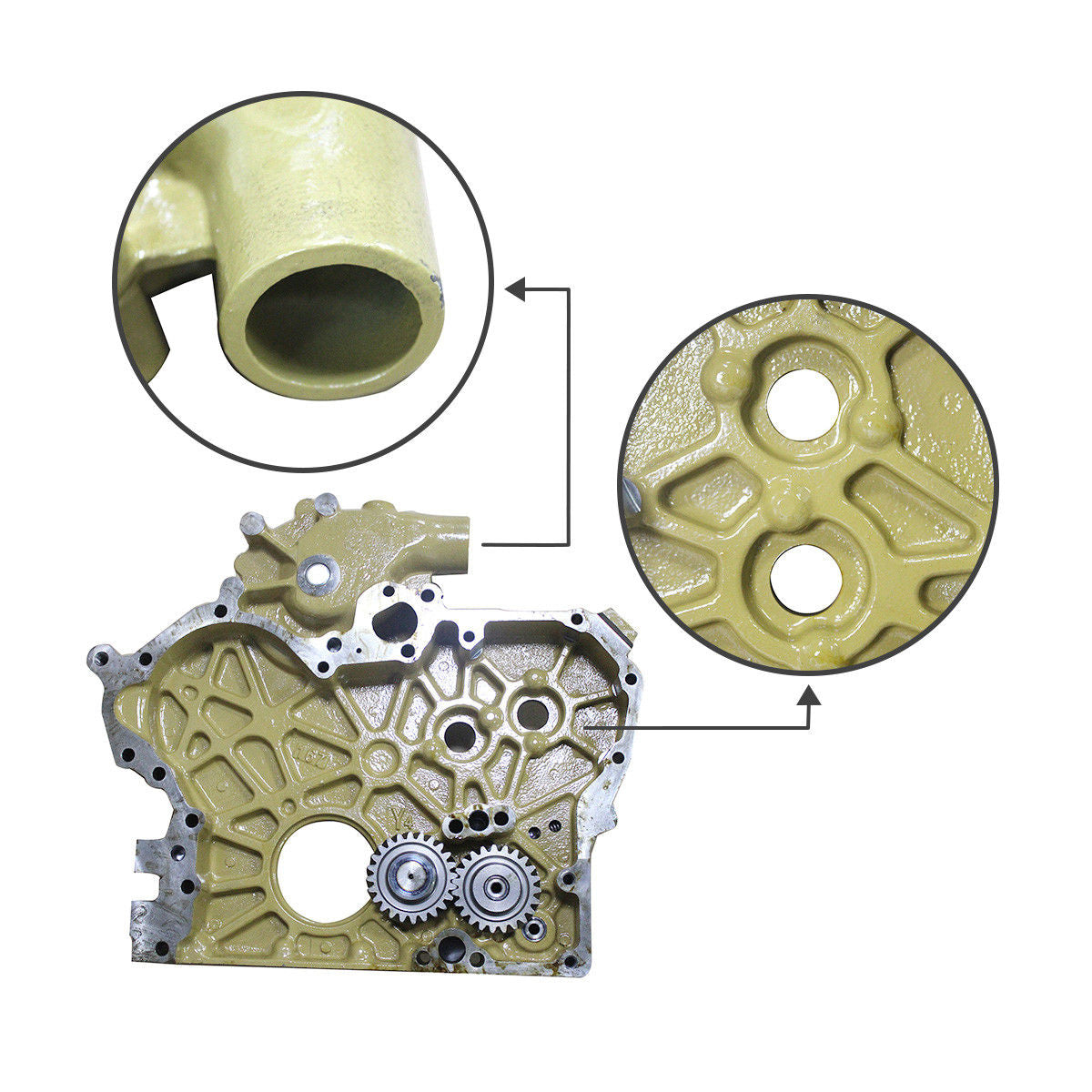 178-6539 34335-23010 Oil Pump for Caterpillar 3066 S6KT Engine Gear Housing - Sinocmp