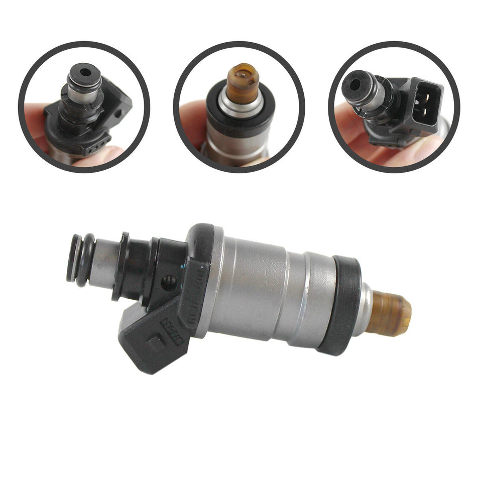 8 Pcs Fuel Injector 18715T1 805225A1 for Mercury Outboard 150 thru 300HP - Sinocmp