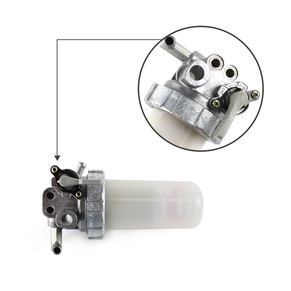 1G311-43350 15831-43353 Fuel Separator Assembly for Kubota D1105 V3307 - Sinocmp