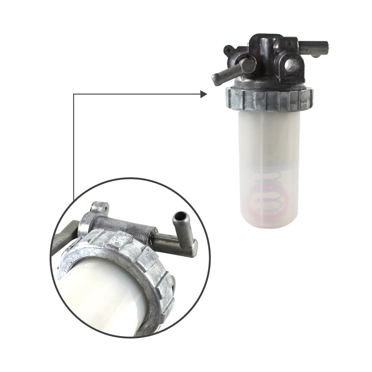 1G311-43350 15831-43353 Fuel Separator Assembly for Kubota D1105 V3307 - Sinocmp