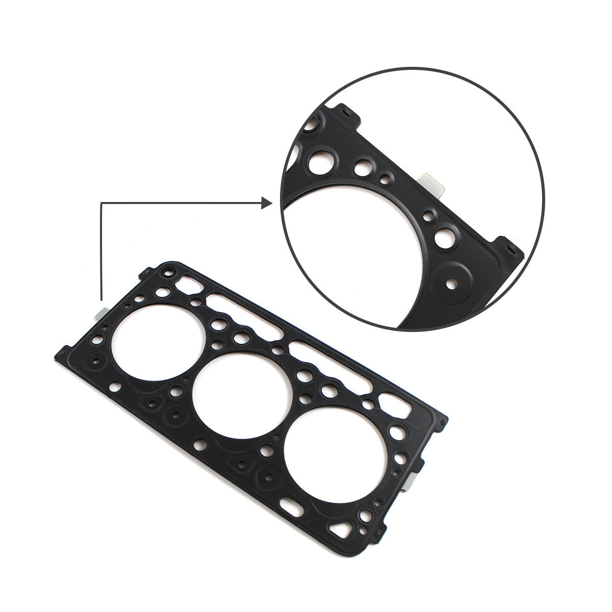 1G962-03313 Engine Cylinder Head Gasket for Kubota D902 D902E - Sinocmp
